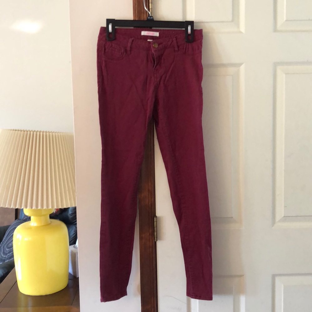 Red Skinny Jeans